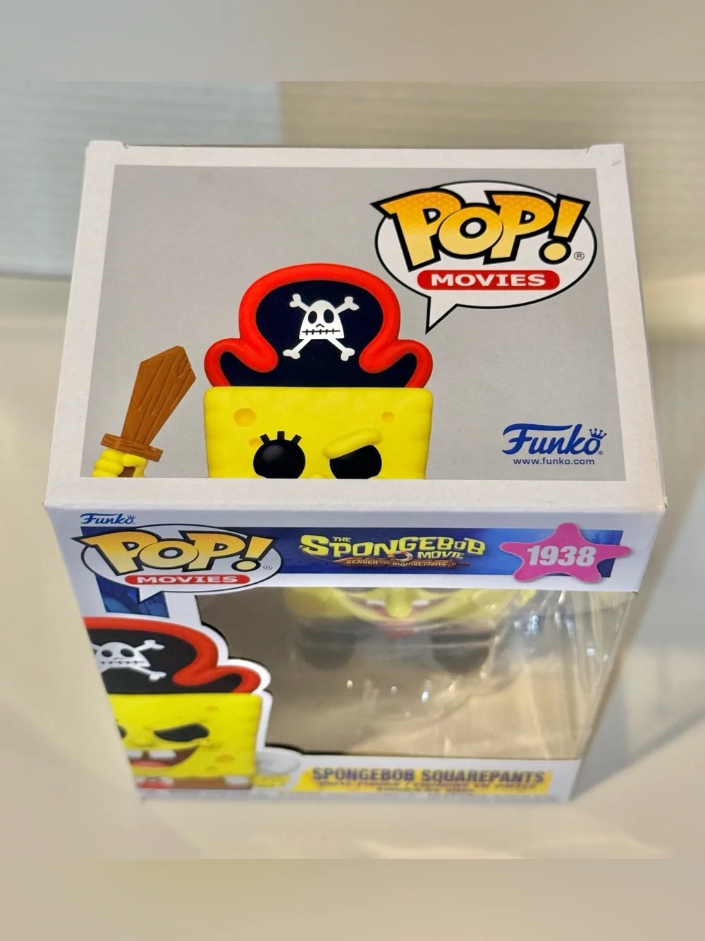 Funko Pop! Movies #1938 The SpongeBob Movie SpongeBob Brand New